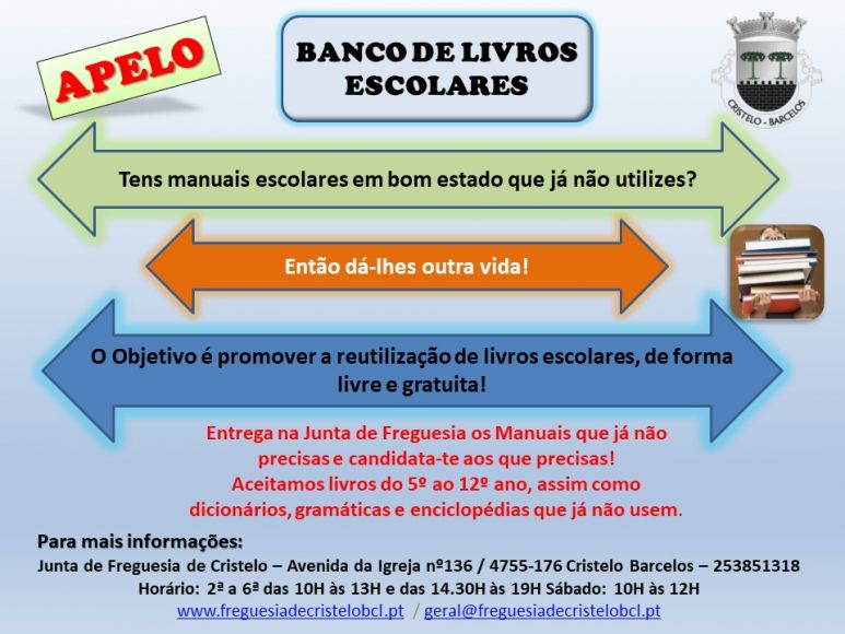 Banco de Livros escolares