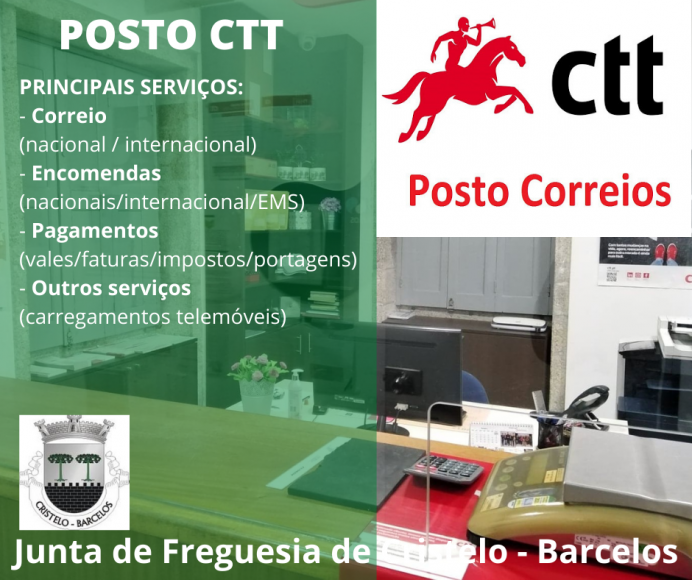 Posto CTT - Junta de Freguesia de Cristelo